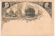 Litho Amsterdam 1895 BLOOKER Friesland N-Holland Wereld Tentoonstelling Strafport 1 Cent?  Stempel Boon Uitgever 6/030 - Amsterdam