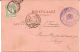 Litho Amsterdam 1895 BLOOKER Friesland N-Holland Wereld Tentoonstelling Strafport 1 Cent?  Stempel Boon Uitgever 6/030 - Amsterdam