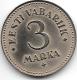 *Estonia  3 Marka 1925 Km 2a    Xf+   Catalog Val 65,00$ - Estonia