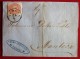 Lombardo Veneto 1864 Lettera Da Verona A Mantova - IV Emissione 5 Soldi Rosa - Lombardy-Venetia