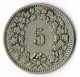 Switzerland 1888 5c - Other & Unclassified