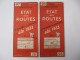 MICHELIN - 2 Cartes Routières , Etat Des Routes Eté 1933 - Très Bon  état - Michelin (guide)