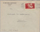 Schweiz Tellbrust 1919-12-23 Basel Perfin Brief "B.B." #B004 Borchardt Basel - Lettres & Documents