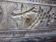 Delcampe - PLAQUE EN METAL DECORATIVE POUR PORTE OU "autres"DECOR MOTIF CHINOIS EN FORME DE POISSON PETIT TROUS POUR PASSAGE CLOUS - Autres & Non Classés