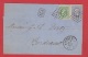 Env De Anvers  --  Pour Bordeaux   --  8 Avril 1870 - Postmarks - Points