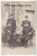 4 SERGENTS - REGIMENT - POUR RENNES - CARTE PHOTO MILITAIRE - Personnages