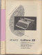 RA#61#15 RIVISTA MILITARE Nov 1952/MACCHINA DA SCRIVERE OLIVETTI LETTERA 22/OPERA NAZ.ASSISTENZA ORFANI MILITARI/ASMARA - Italien