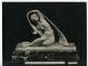 France Paris Art Deco Atelier Cadran Création De Varnier Femme A L'Echarpe Ancienne Photo 1930 - Objects