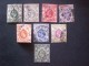 HONG KONG 1921 King George V   50 CENT  Bluish Green Paper, Back Side Olive - Used Stamps