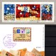 STAMP WORLD LONDON 1990 Israel Block 41+43 B ** 205€ Imperf.Glasfenster Bibliothek Mordechai Art Hb Philatelic Ms Sheets - Ungebraucht (ohne Tabs)