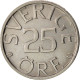 Monnaie, Suède, Carl XVI Gustaf, 25 Öre, 1980, SUP, Copper-nickel, KM:851 - Suède