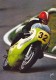 CPSM MOTO Course @ Christian RAVEL Pilote Sur 500 Kawasaki Au Circuit Du Mans 1970 @ Mort Au Grand Prix De Spa En 1971 - Motorbikes