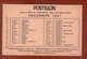 1 Cpa Postillon Calendrier Des Courses - Decembre 1967 Jc Desaint - Autres & Non Classés
