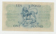 SOUTH AFRICA 1 Pound 1959 VF++ Pick 92d  92 D - South Africa