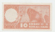 NORWAY 10 KRONER 1966 VF++ CRISP Banknote Pick 31d 31 D - Norway