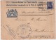 1917, Etapes 25 C. " Stadt Kortrijk " , Seltener Stp.   , #5804 - Besetzungen 1914-18