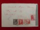 ESPAGNE LETTRE CENSURE TARRAGONA REPUBLICA ESPANA 4 TIMBRES - Marques De Censures Républicaines