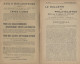 1924-BULLETIN DES PHILATELISTES--PARIS 1ER  -E500 - Francia