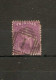 TRINIDAD 1863 - 1880 1s MAUVE (ANILINE) SG 73b PERF 12½ FINE USED Cat £11 - Trinidad & Tobago (...-1961)