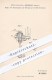 Original Patent - Otto Zierath In Bernburg , 1893 , Saugpumpe U. Druckpumpe Zur Reinigung Von Rohrleitungen , Pumpen !! - Historische Dokumente