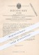 Original Patent - B. Tettweiler In Berlin , 1882 , Kostüm - Gestell , Schneiderpuppe , Damenschneiderei , Schneider !!! - Historische Dokumente