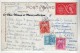 GRANDE BRETAGNE - ST ALBANS CHAMPAGNOLE BOULOURIS - TAXEE 17F - CAD LONS LE SAUNIER ET SAINT RAPHAEL - Postmark Collection