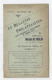 1922-BULLETIN DES PHILATELISTES--PARIS 1ER  -E500 - Frankrijk