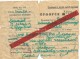 Russia USSR 1944 Permission To Travel By Train From The Station Almaty ID-card - 1939-45