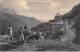 05563 "EN VILLEGIATURE SUR LES ALPES" ANIMATA, MUCCHE, CAPRE.  CART. POST. ORIG. NON SPEDITA. - Rhône-Alpes