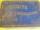 Boite Métallique Ancienne/Biscuits Supérieurs PARIS/ Avec Blason/ Vers 1920 BFPP73 - Dosen