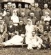 Carte-photo. Hôpital Militaire. Soldats Décorés, Blessés, Infirmiers, Infirmières - Guerre 1914-18