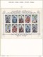 Delcampe - RUSSIA - 1995 COMPLETE COLLECTION OF STAMPS, BLOCKS & SHEETS ON 19 SCHAUBEK ALBUMSHEETS - MNH ** - Collections