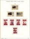 Delcampe - RUSSIA - 1996  COLLECTION OF STAMPS, BLOCKS & SHEETS ON 16 SCHAUBEK ALBUMSHEETS - MNH ** - Collections