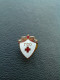 UNIQUE AFTER WWII EXTREMELY RARE RED CROSS BADGE GSO BULGARIA AWARD ENAMEL PIN "READY FOR SANITARY DEFENSE" - Medical Services