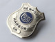 Placca Distintivo Badge U.S. Police Della Newport Harbor Police Oregon Mai Usato - Police