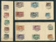 Poland 1920, Upper Silesia (Plebiscite) MiNr 13-29 Used Stamps On Piece - Postmark LONSCHNIK (Lacznik) - Silésie