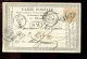 LTR2 Carte Postale 1873, Boite Mobile Manciet Pour Agen, Oblitération Condom 1107 - 1849-1876: Période Classique