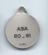 Médaille/ Foot-Ball/ASA//1980 - 1981      SPO97 - Autres & Non Classés