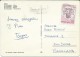 Vatican.Roma.Michelangelo - Moses.Postcard Via Macedonia,Yugoslavia.nice Stamp - Vatican