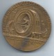 Médaille De Table /Syndicat Général De La Construction Electrique /Etienne MENARD/Bronze/ 1962  MED63 - Firma's