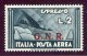 1944-R.S.I.-POSTA AEREA SURCHARGED G.N.R.-1 VAL.MN.H.- LUXE!! - Luftpost