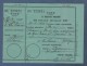 TURKEY TURQUIE 1955 - BILLET DE TRAIN TCDD Türkiye Cumhuriyeti Devlet Demiryollar - IZMIR ANKARA - World