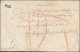 Russia Latvia 1778 Appr. Envelope Riga To Lübeck Germany, Dobin Type 0.03 $ 500+ (44_1640) - ...-1857 Préphilatélie