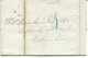 Letter From Leith To Edinburgh 1.11.1848 With Nice BLUE 1d Postage Due Handstruck - ...-1840 Precursori