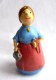 Figurine VICKY VIC LE VIKING HEIMO 1979 -  MERE YLVA Rose Et Bleu - Autres & Non Classés