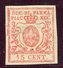 1857/9-PARMA-15 C.VERMIGLIO-1 VAL.M.L.H. VERY FINE ! - Parme