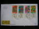 T-n°17 / Lot De 2 Enveloppes, Jerusalem De 1972  /  Israel First Day Cover  Jerusalem    -    Lot D´envloppes Oblitérées - Collezioni & Lotti