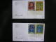 T-n°19 / Lot De 6 Enveloppes, Jerusalem De 1973 Chagall / Israel First Day Cover Jerusalem - Lot D´envloppes Oblitérées - Collections, Lots & Series