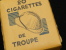 1  PAQUET CIGARETTES TROUPES 1950-1960  état Neuf  #.4 - Equipement