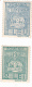 REVENUE STAMPS,CROWN,X2,MNH,ROMANIA. - Fiscaux